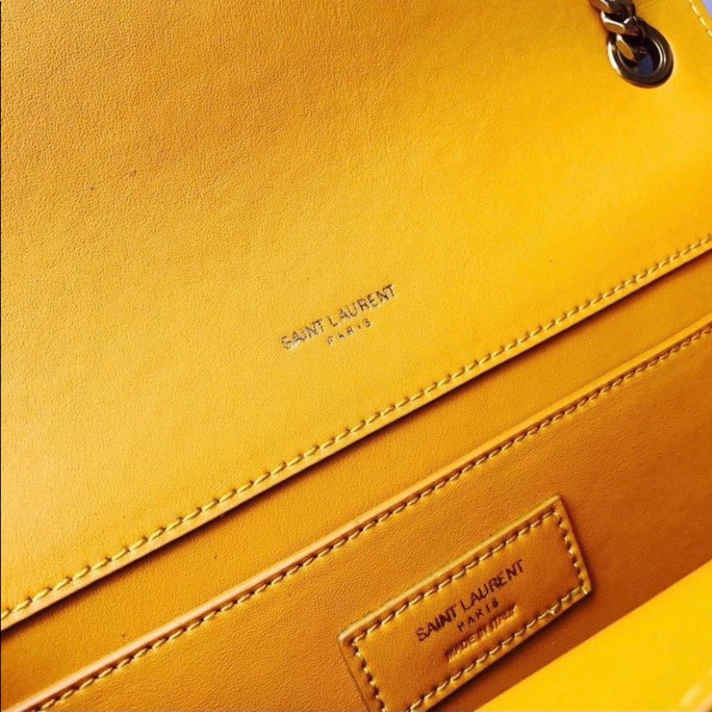 SOLD EBAY Saint Laurent Med Kate Monogram Tassle - Picture 5 of 6